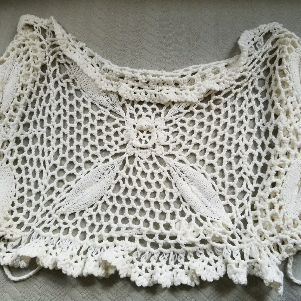 Crocheted  shrug
